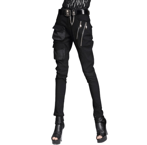 Pantalon Gothique Rock Femme