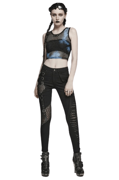 Pantalon Punk Femme