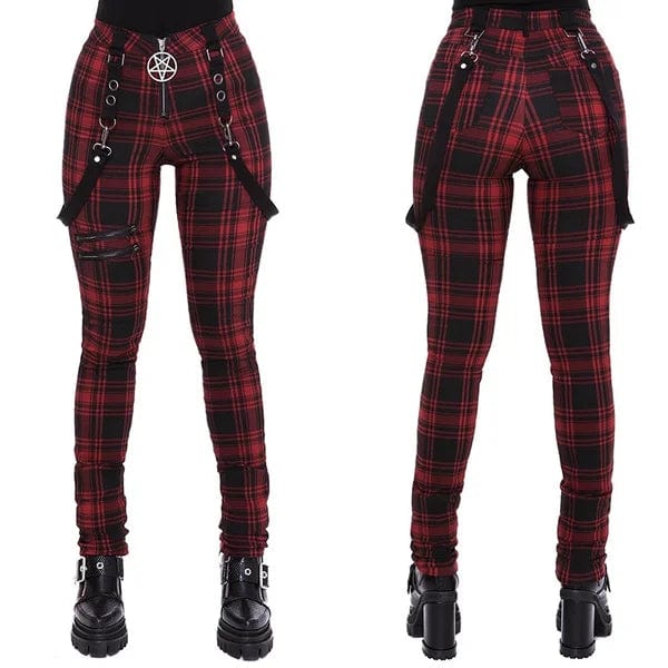 Pantalon Punk Gothique Femme