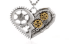 Pendentif Coeur Steampunk