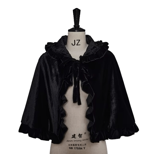 Petite Cape Femme Style Victorien