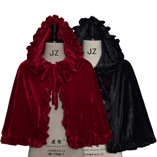 Petite Cape Femme Style Victorien