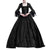 Robe Victorienne Ancienne Noire