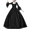 Robe Victorienne Ancienne Noire