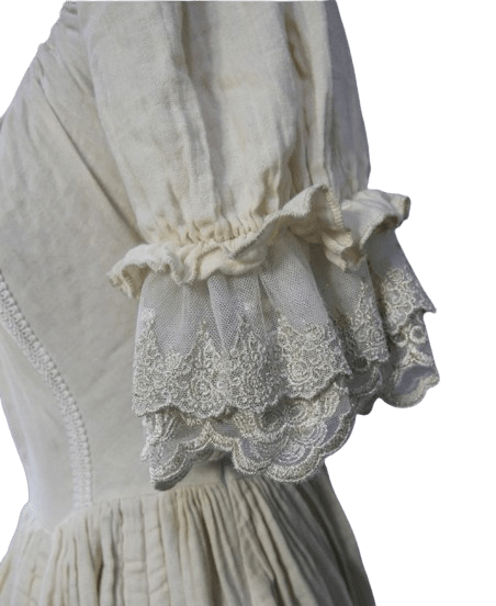 Robe Victorienne Blanc Cassé