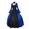 Robe Victorienne Bleue