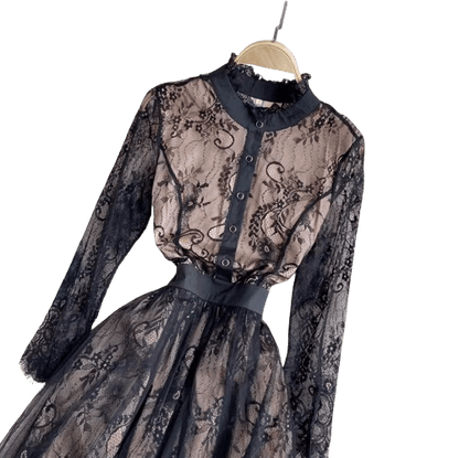 Robe Vintage Femme Dentelle