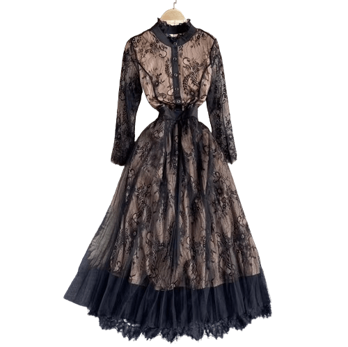 Robe Vintage Femme Dentelle