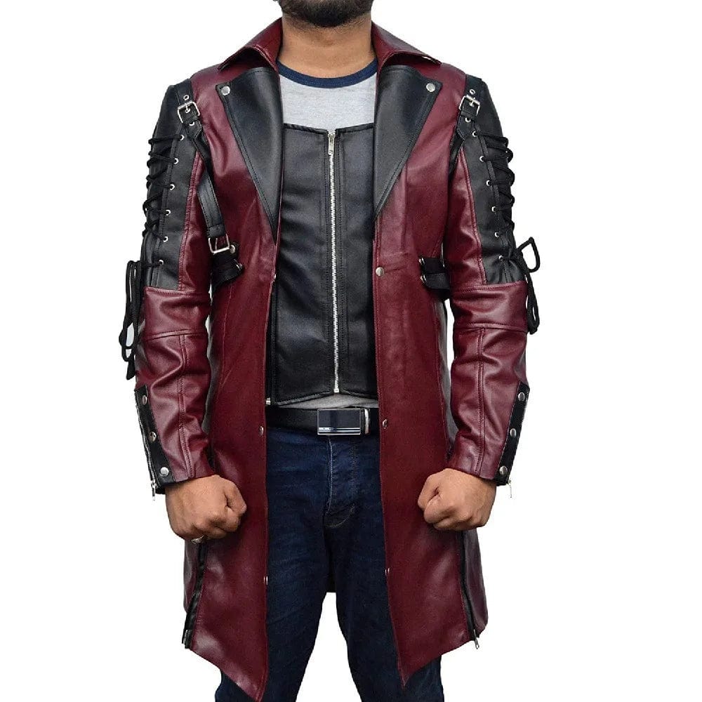 Veste Cuir Gothique Homme