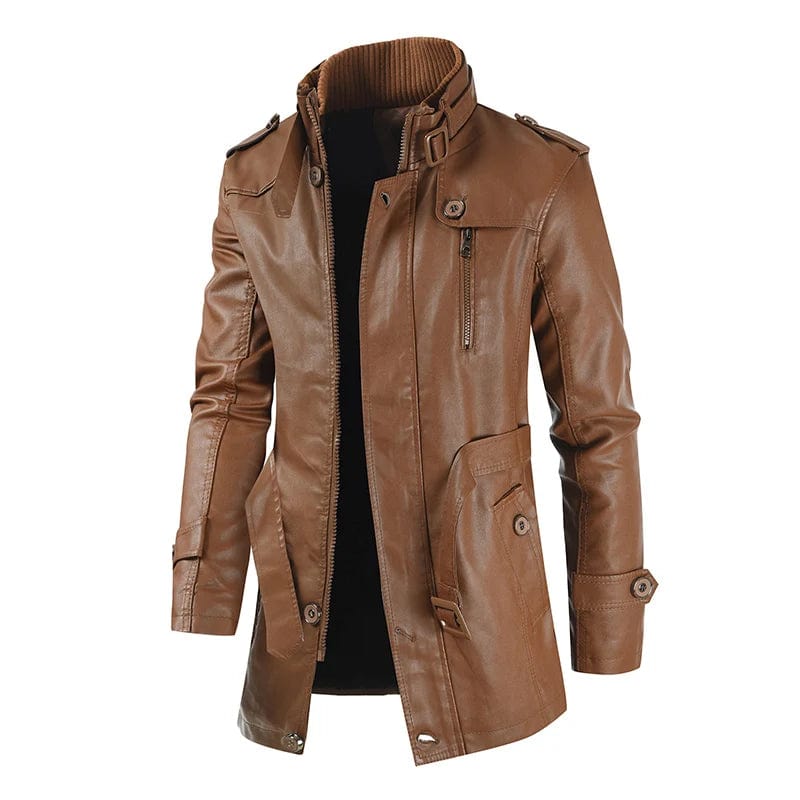 Veste Cuir Steampunk Homme