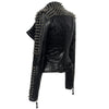 Veste en cuir Gothique Femme