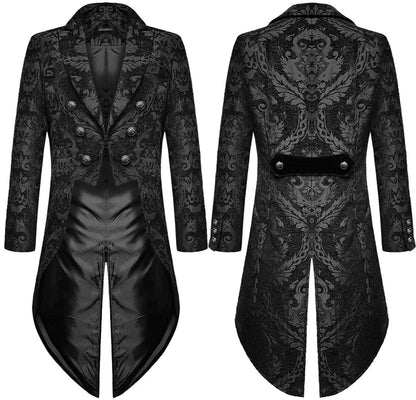 Veste Gothique Queue de Pie Homme