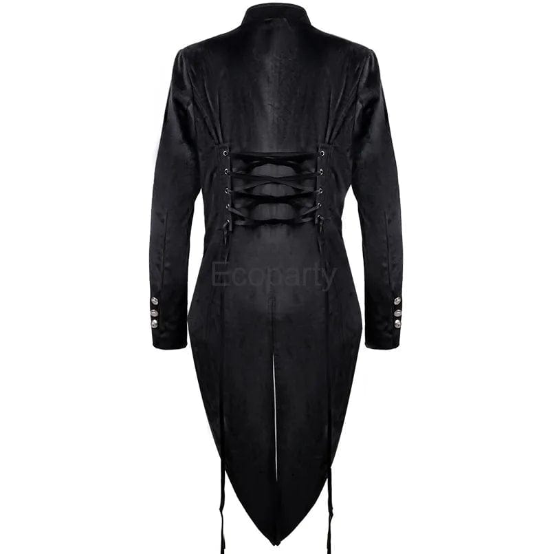 Veste Gothique Victorienne en Queue de Pie
