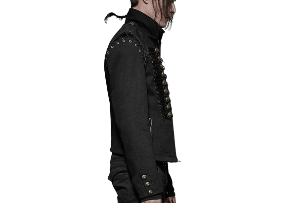 Veste Homme Gothique Militaire Officier