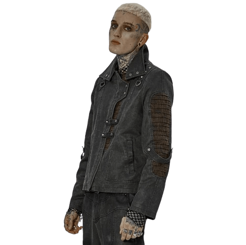 Veste Homme Noir Gothique