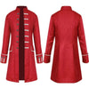 Veste Steampunk Rouge Homme